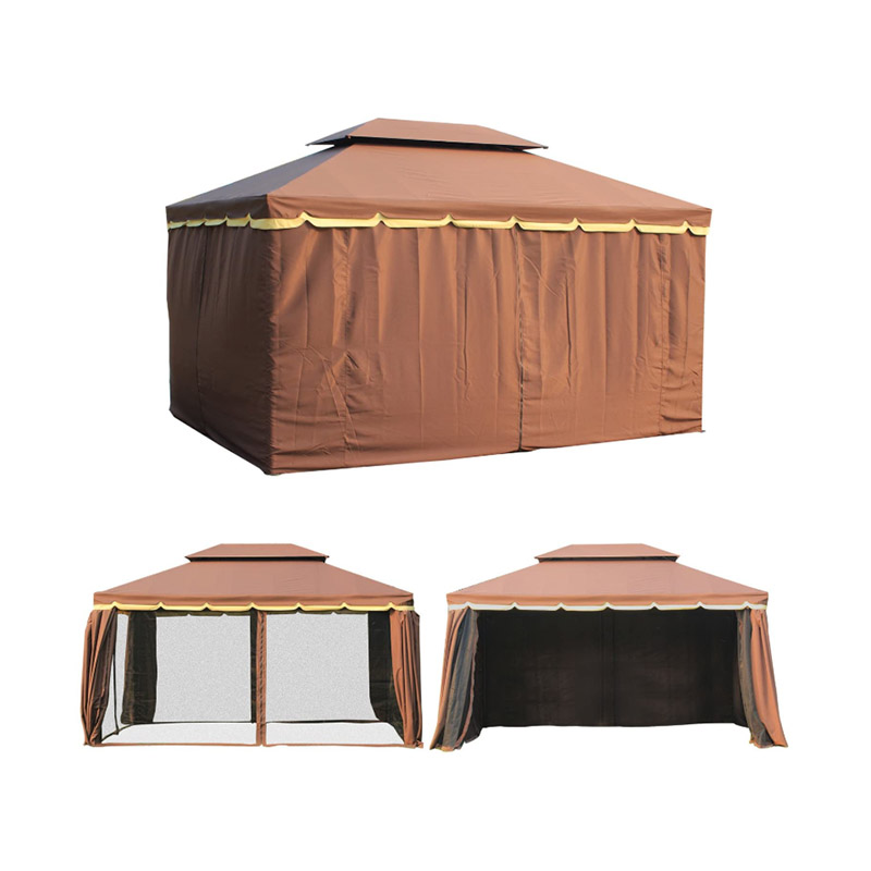 Aluminum Frame Powder Coated Gazebo For Durability