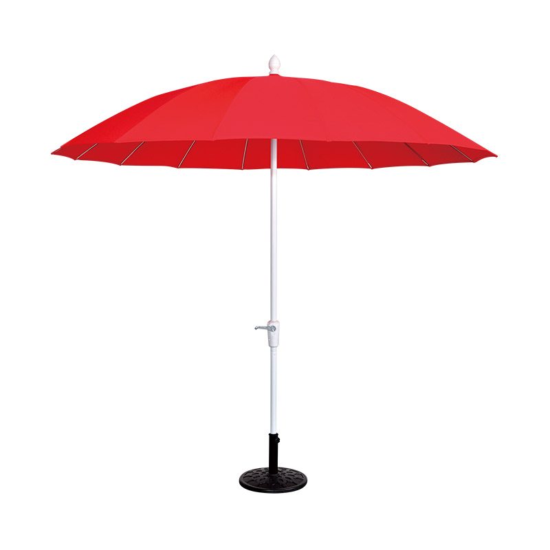 Round Sturdy Patio Umbrellas With Crank
